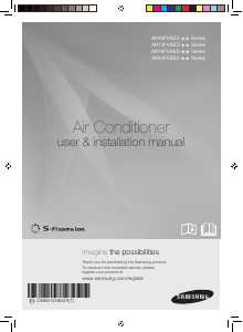 Manual Samsung AR24FVSEDUUX Air Conditioner