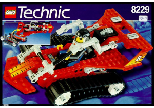 Handleiding Lego set 8229 Technic Auto met rupsbanden