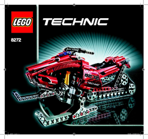 Bedienungsanleitung Lego set 8272 Technic Schneemobil