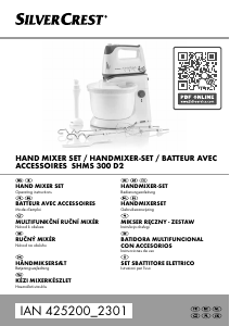 Manual SilverCrest IAN 425200 Hand Mixer