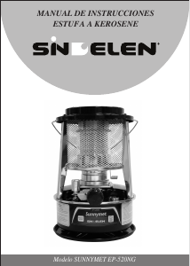 Manual de uso Sindelen EP-520NG Calefactor