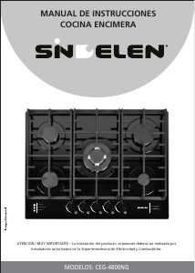 Manual de uso Sindelen CEG-4800NG Placa
