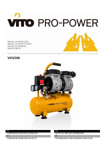 Handleiding Vito VICSOS6 Compressor