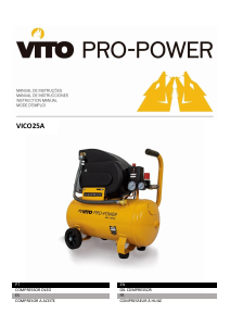 Handleiding Vito VICO25A Compressor