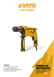 Manual Vito VIBE850 Impact Drill