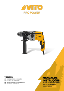 Manual Vito VIBE1050A Impact Drill