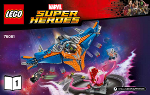 Bruksanvisning Lego set 76081 Super Heroes Milano vs. Abilisken