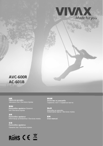 Manual Vivax AVC-600R Vacuum Cleaner