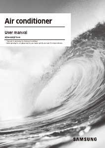 Manual Samsung AR12MQFRBWKXFA Air Conditioner
