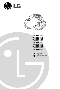Handleiding LG V-C3E54ND Stofzuiger