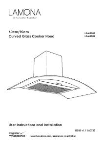 Handleiding Lamona LAM2508 Afzuigkap