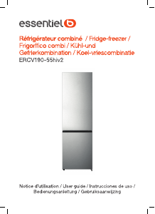 Manual Essentiel B ERCV 190-55hiv2 Fridge-Freezer