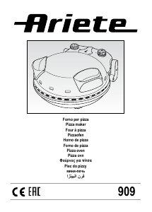 Руководство Ariete 909 Печь для пиццы