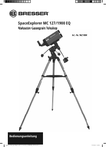 Bedienungsanleitung Bresser SpaceExplorer MC 127/1900 EQ Teleskop