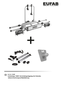Bedienungsanleitung EUFAB Jamo Fahrradträger