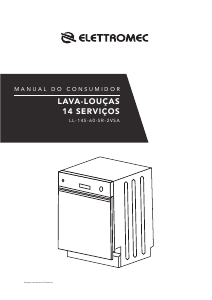 Manual Elettromec LL-14S-60-SR-2VSA Máquina de lavar louça