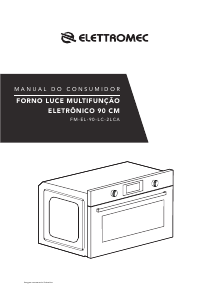 Manual Elettromec FM-EL-90-LC-2LCA Forno