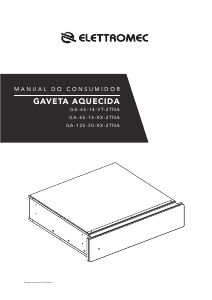 Manual Elettromec GA-6S-14-VT-2TNA Gaveta de aquecimento