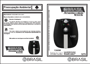 Manual InBrasil 1300W Fritadeira