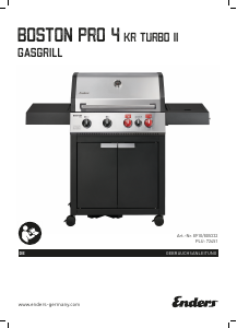 Bedienungsanleitung Enders Boston Pro 4 KR Turbo II Barbecue