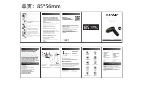 Manual de uso Gadnic AV000212 Aspirador de mano