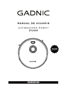 Manual de uso Gadnic ROB00108 Aspirador