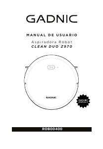 Manual de uso Gadnic ROB00400 Aspirador