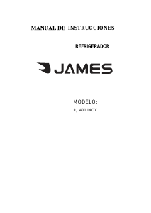 Manual de uso James RJ 401 Frigorífico combinado