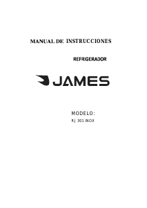 Manual de uso James RJ 301 Frigorífico combinado