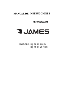 Manual de uso James RJ 90 M Refrigerador