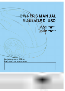 Manuale LG V-CC182HTQR Aspirapolvere