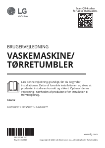 Brugsanvisning LG P4Y5VRP6J Vaske-tørremaskine