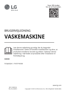 Brugsanvisning LG P4Y5VYW3W Vaskemaskine