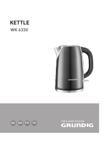Kullanım kılavuzu Grundig WK 6330 Çaydanlık