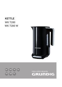 Manual de uso Grundig WK 7280 W Hervidor