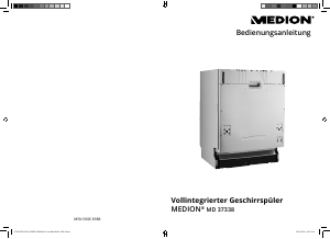 Bedienungsanleitung Medion MD 37338 Geschirrspüler