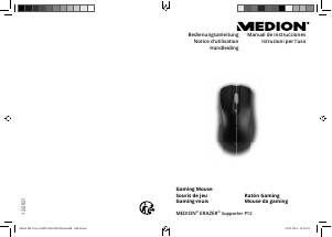 Handleiding Medion Erazer Supporter P12 Muis