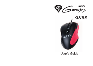 Manual Genesis GX88 Mouse