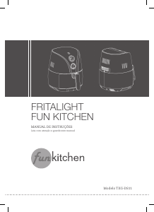 Handleiding Fun Kitchen TXG-DS11 FritaLight Friteuse