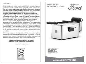 Manual Ford F-230 Deep Fryer