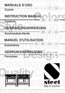 Handleiding Steel E9F-6 SS Fornuis