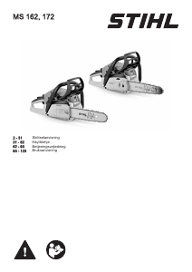 Bruksanvisning Stihl MS 172 Kedjesåg