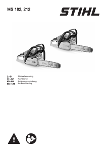 Käyttöohje Stihl MS 182 Ketjusaha