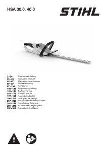 Manual Stihl HSA 40 Corta-sebes