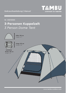 Manual Tambu Gambuja Tent