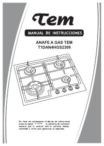 Manual de uso Tem T1DAN4HGS2309 Placa