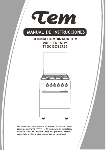 Manual de uso Tem T1DCI3CS2725 Cocina