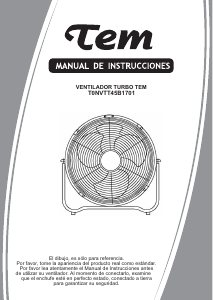 Manual de uso Tem T0NVTT45B1701 Ventilador