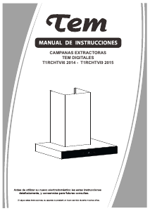 Manual de uso Tem T1RCHTVI6 2014 Campana extractora