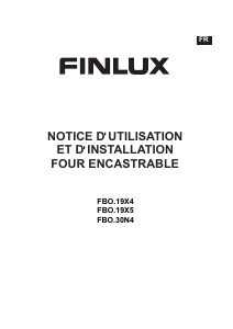 Mode d’emploi Finlux FBO.30N4 Four